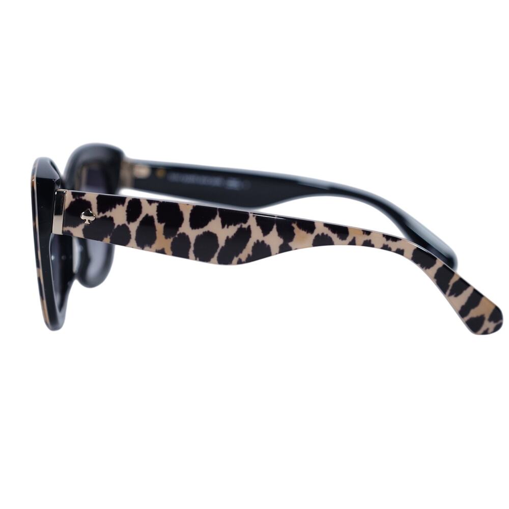 Kate Spade JALENA Cat Eye Sunglasses - Leopard/90 Dark Gradient Lenses - NWT - Picture 4 of 10